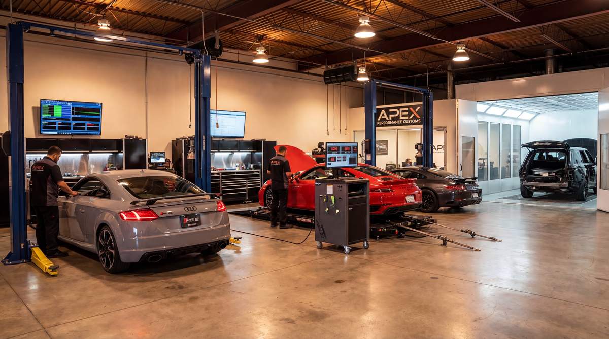 樱花动漫修车改装车间视频